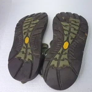 Chaco Z Cloud Green Black Strappy Sandals Open Toe Water Hiking Shoes Size 10 Chaco Size 10 Z Cloud Green Black Strappy Sandals Open Toe  main image 2